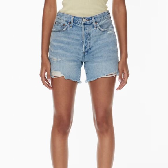 Denim Forum's Ex Boyfriend Mid Thigh Short - Picture 1 of 6